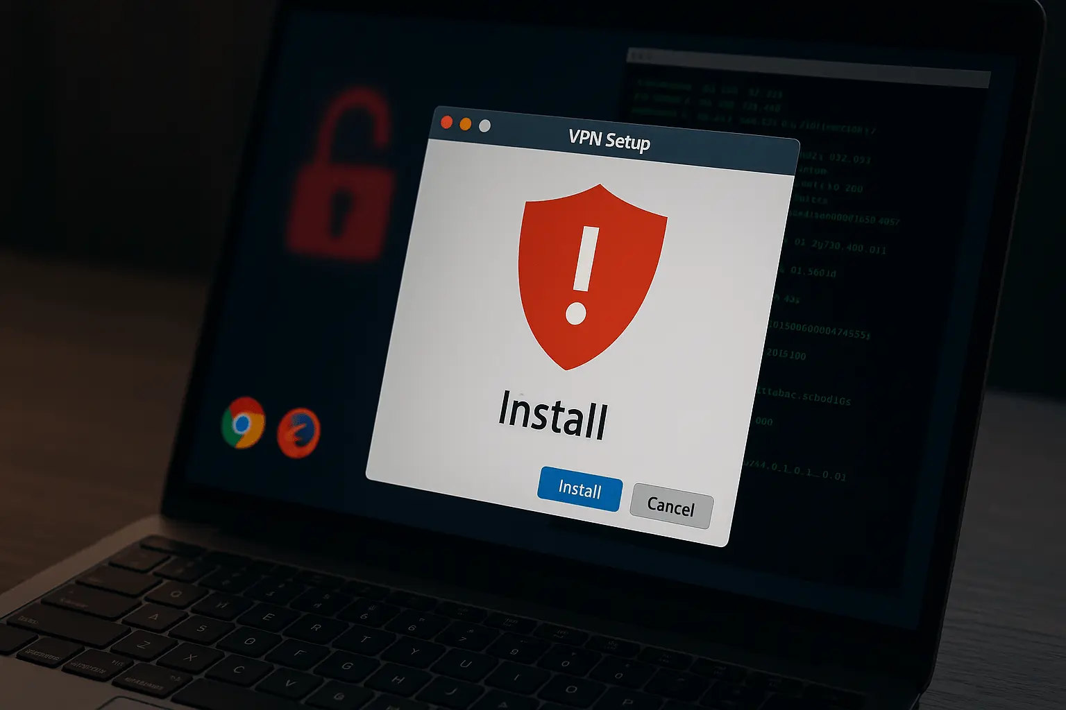 Fake VPNs and Browsers Spread Malware