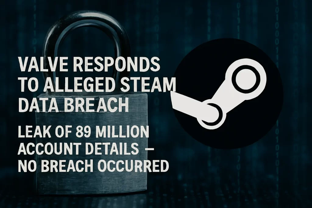 Steam data leaked