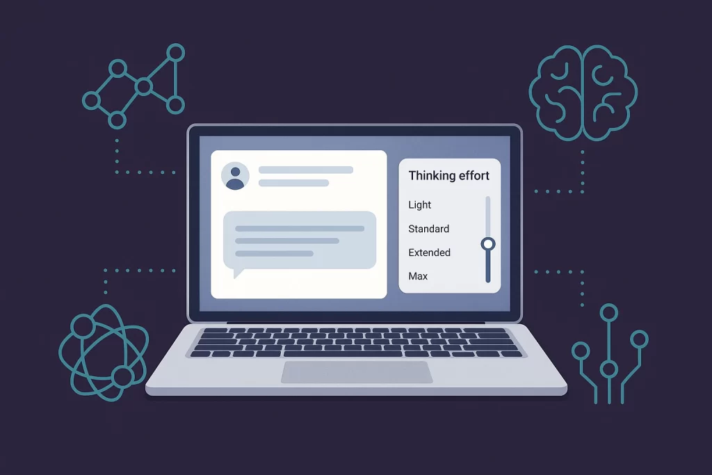 Thinking Effort ChatGPT Feature