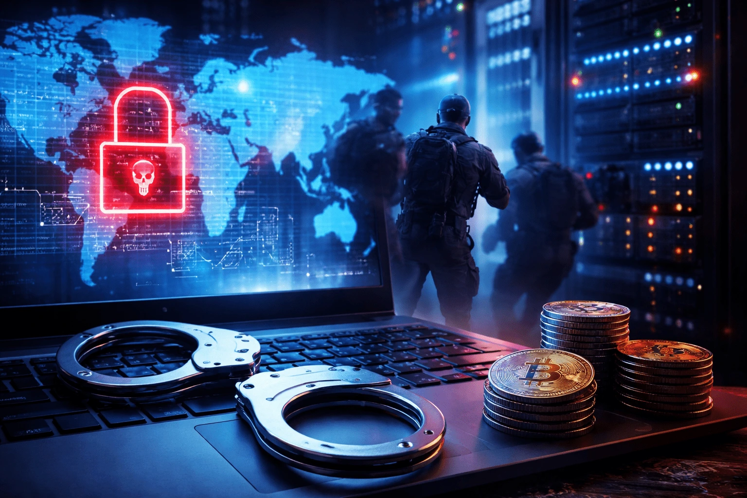 Interpol ransomware crackdown