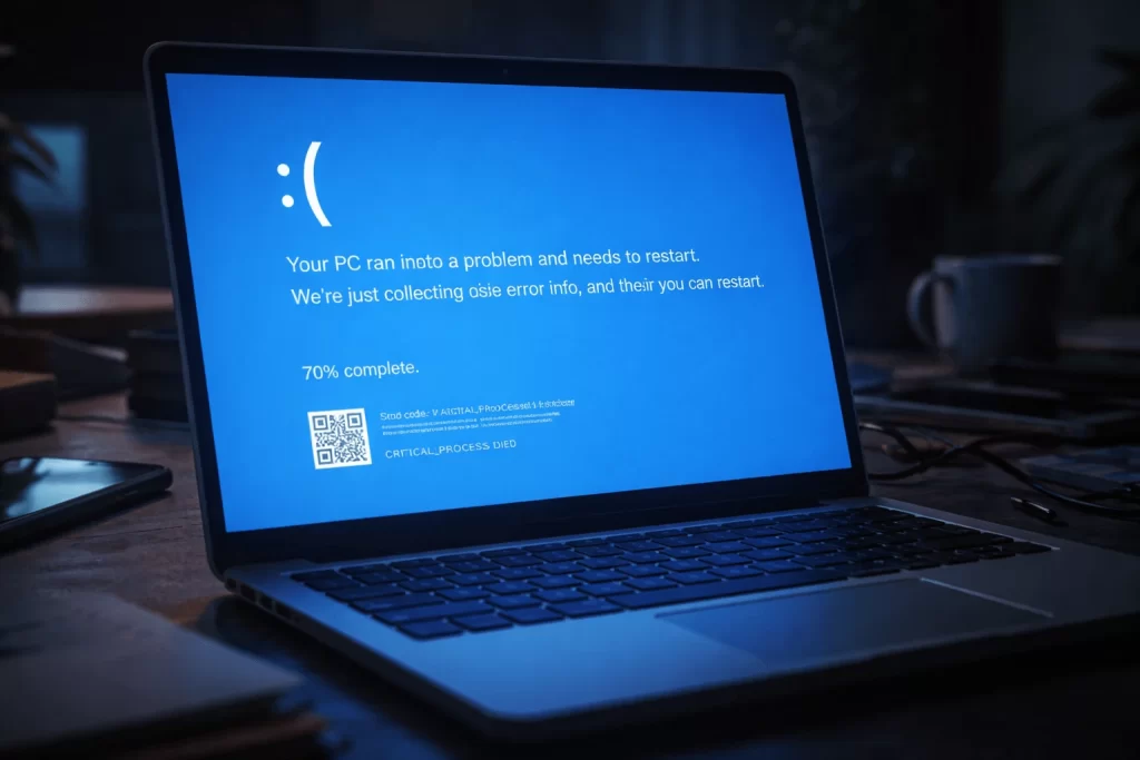 ClickFix BSOD attack
