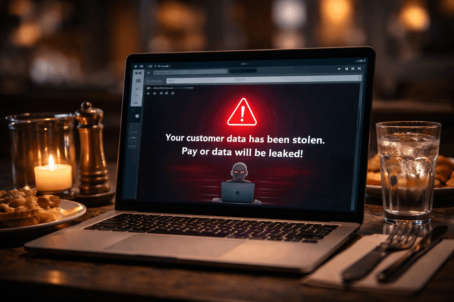 HungerRush extortion emails